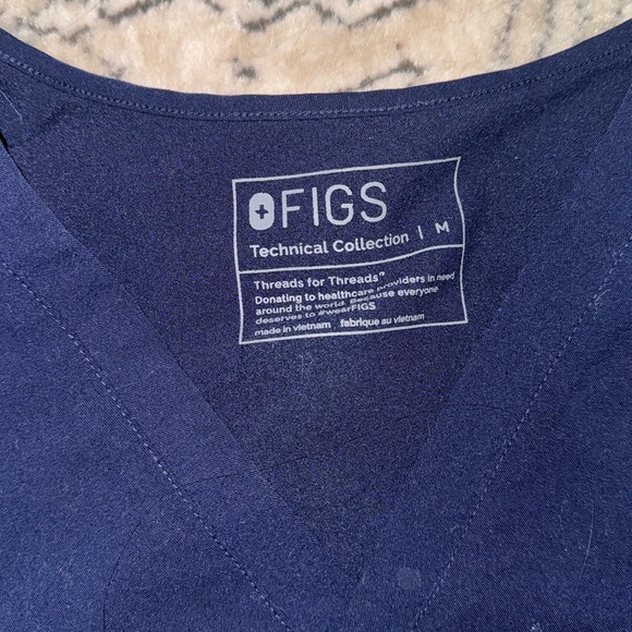 Figs Navy Blue Scrub Set - Picture 2 of 5